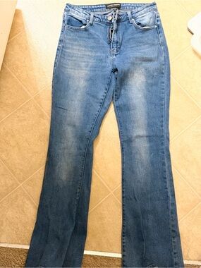 Ashley Mason Medium Blue Flare Jeans